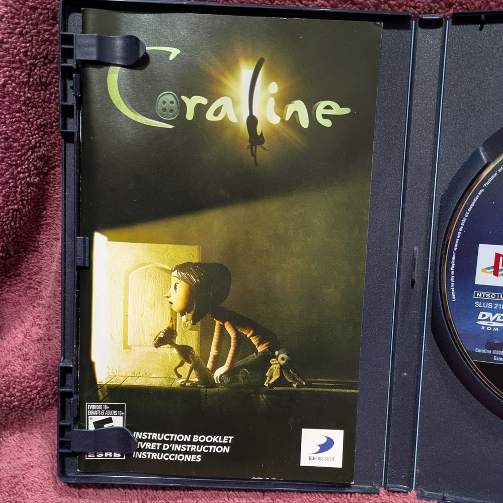 🔥CORALINE 🔥 Rare Sony PS2 Complete Game In Box | VGC - Picture 4 of 10